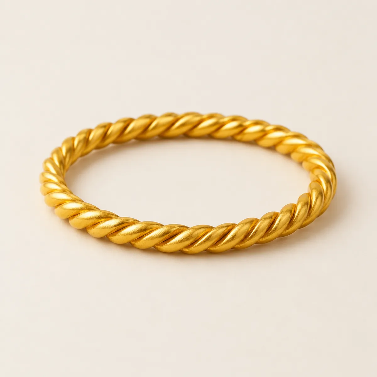 Twisted bangle